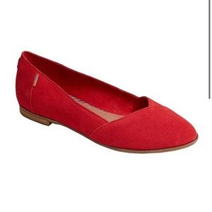 Toms suede flats